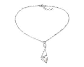 Collana Nyssa argento e peridoto Selezione Zanolli