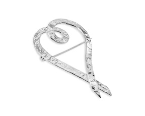 Spilla a cuore Origine argento Selezione Zanolli