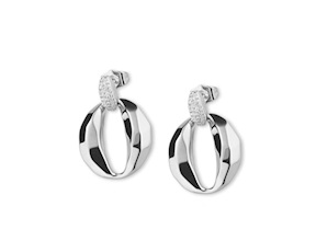 Orecchini ottone con cubic zirconia Sovrani