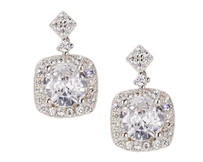 Orecchini argento con cubic zirconia Sovrani