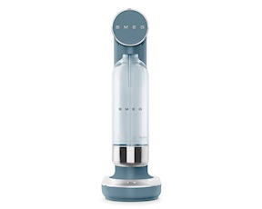 Gasatore d'acqua Blu Tempesta Opaco Smeg
