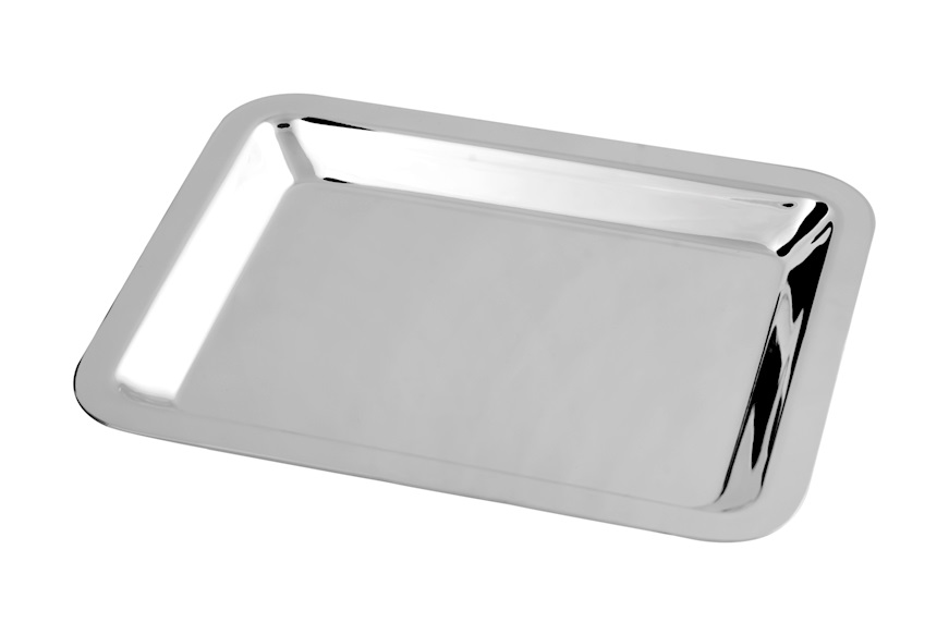 Tray silver plated rectangular Selezione Zanolli