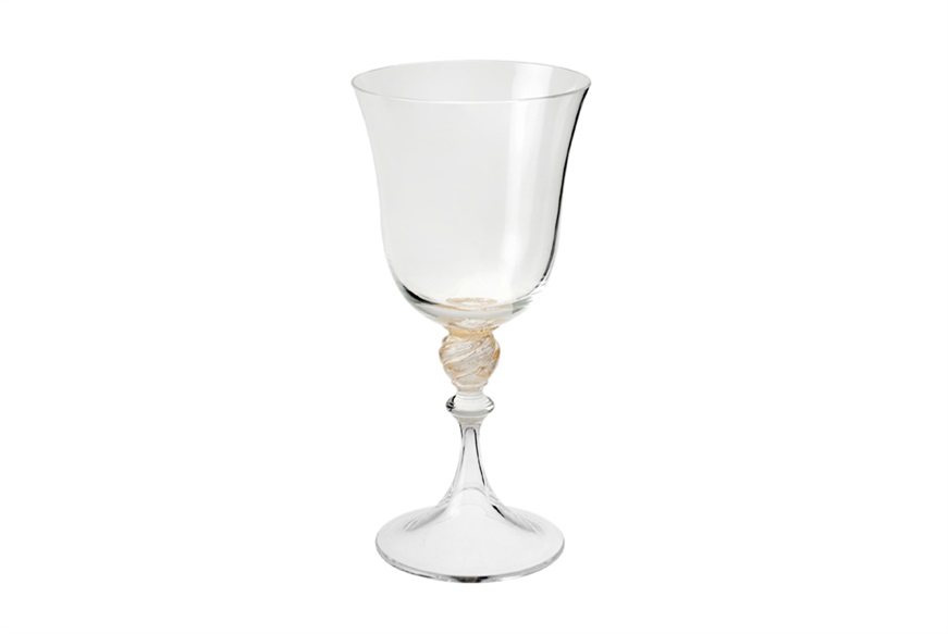 Bicchiere acqua A81 vetro di Murano Nasonmoretti