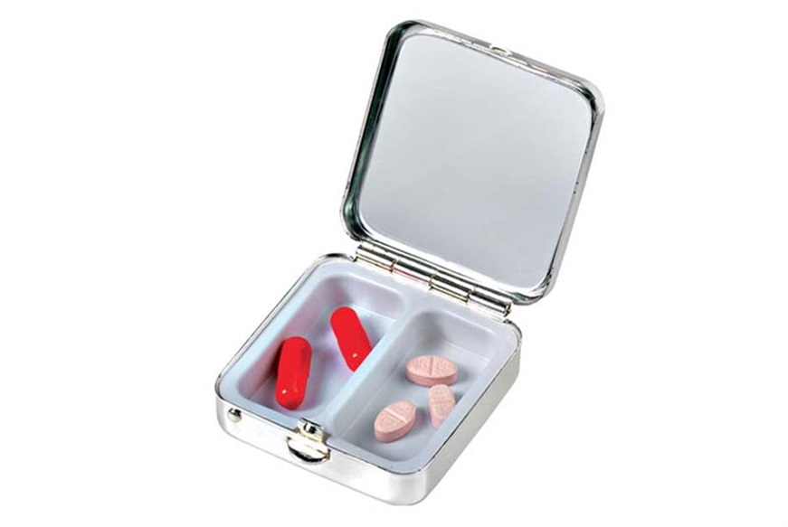 Pill box square Selezione Zanolli