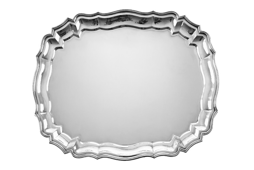 Vassoio ovale Antico argento Selezione Zanolli