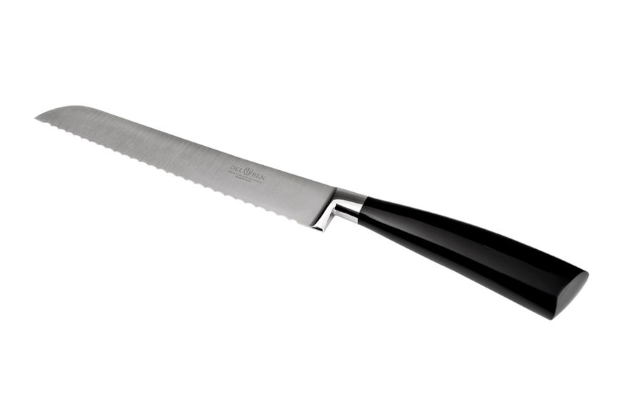 Bread knife Colour steel black Del Ben