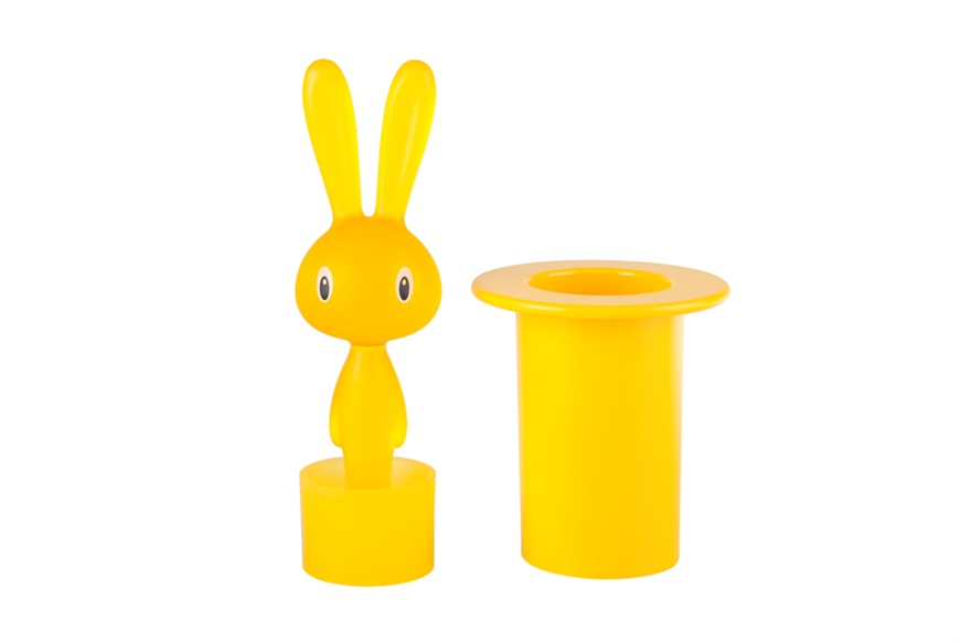 Portastuzzicadenti Magic Bunny giallo Alessi