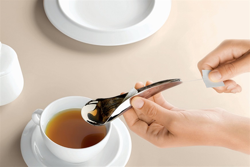 Tea spoon Teo steel Alessi