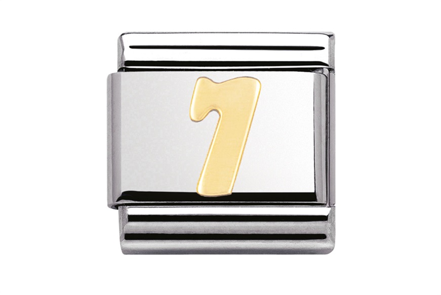 Numero 7 Composable acciaio e oro Nomination