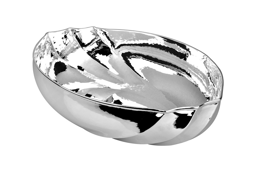 Ciotola ovale argento torcon Selezione Zanolli