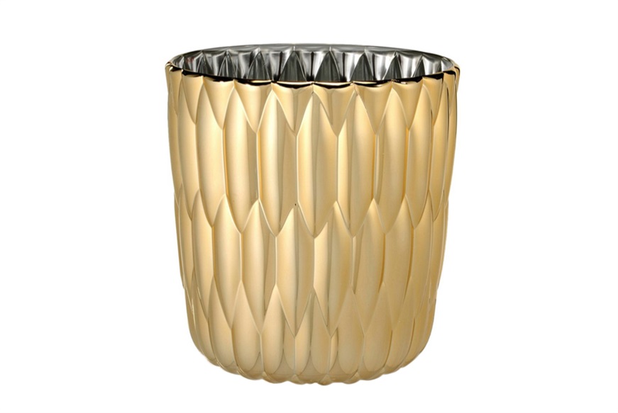 Vase Jelly gold Kartell