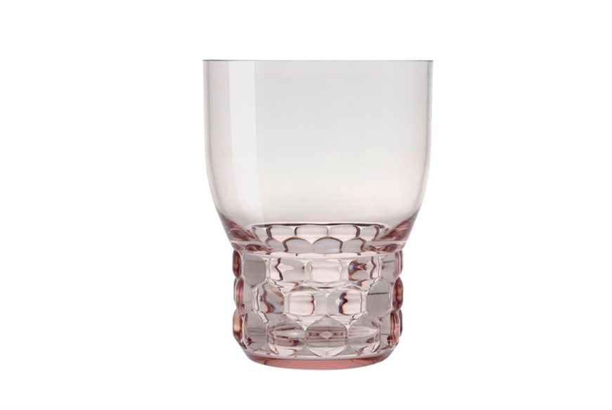 Bicchiere vino Jellies Family colore rosa Kartell