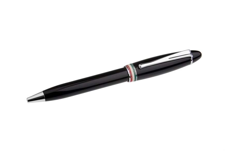 Ballpoint pen Ipsilon Italia black Aurora