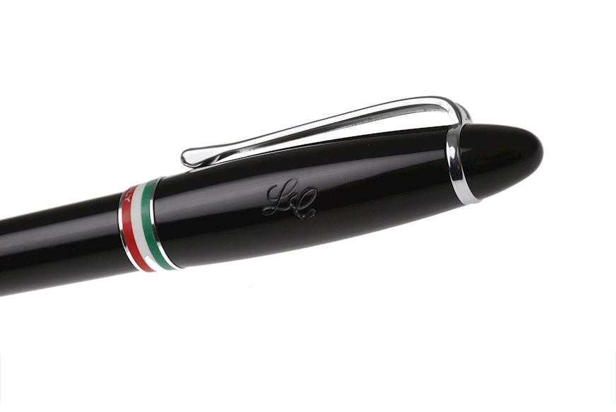 Penna roller Ipsilon Italia nera Aurora