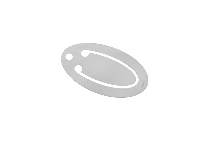 Segnalibro Ovale argento grande Selezione Zanolli