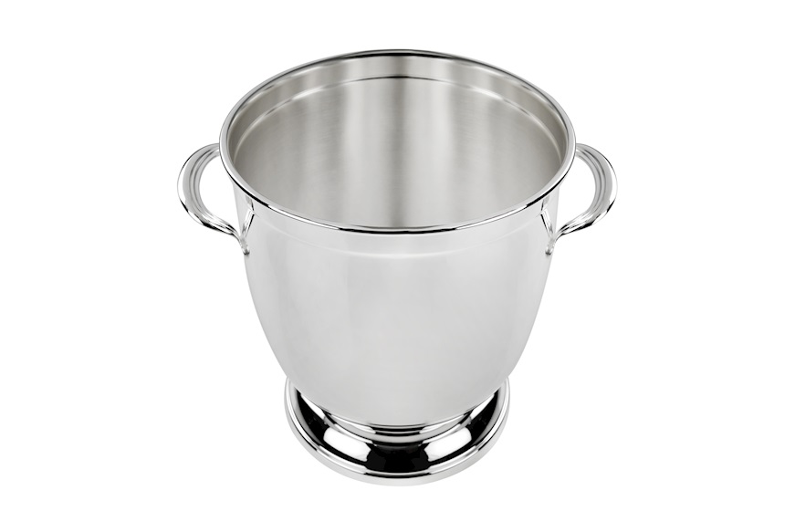 Champagne bucket silver plated in English style Selezione Zanolli