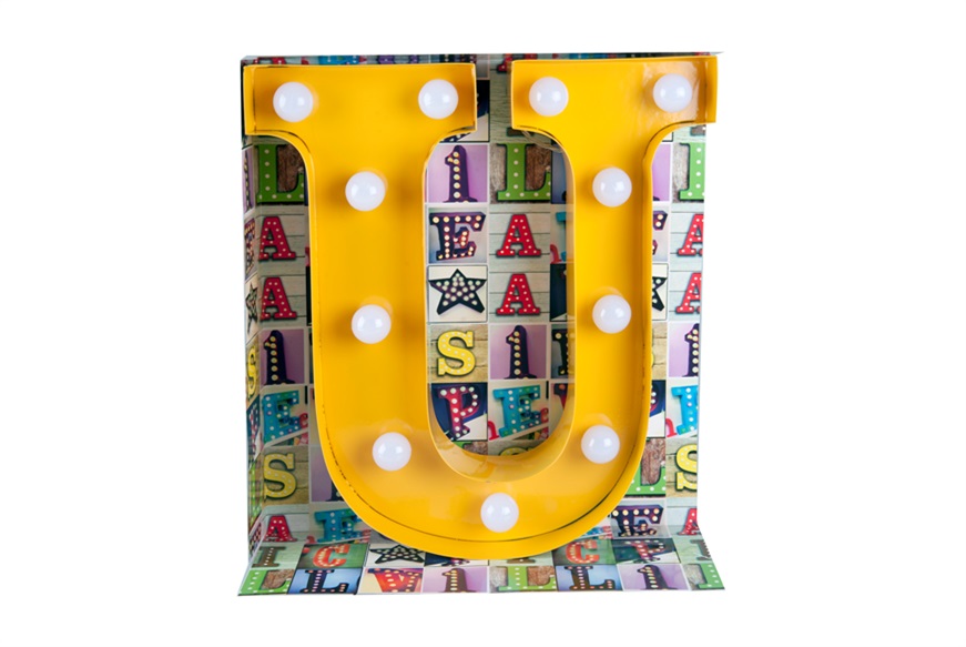 Letter Circus U yellow Trading group