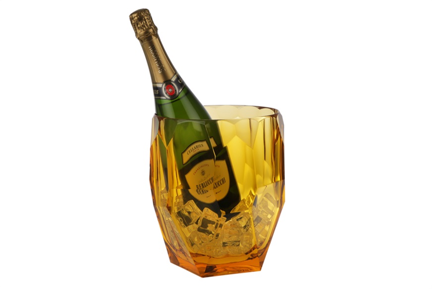 Champagne bucket Antartica amber Mario Luca Giusti