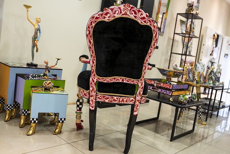 Chair Versailles hand painted Tom's Drag