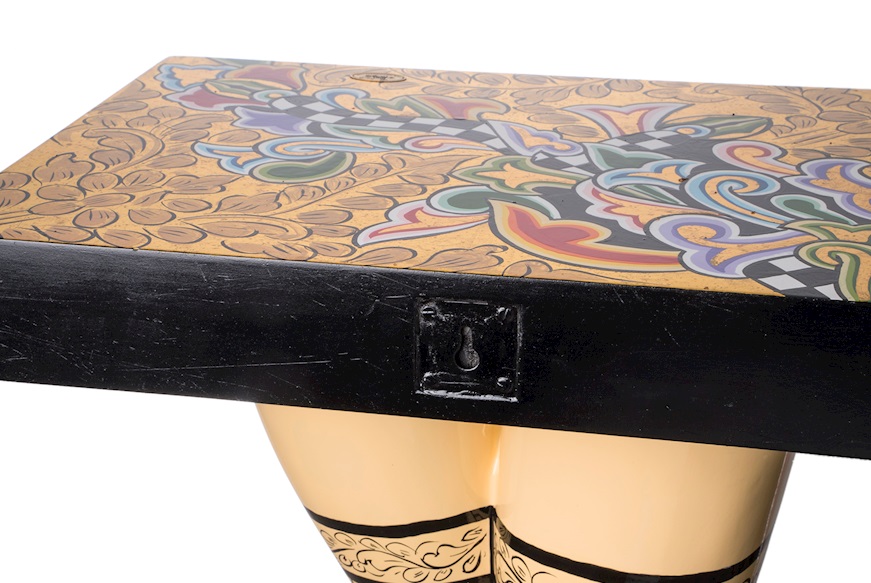 Console Table Lady's Legs hand painted Tom's Drag