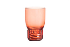 Bicchiere acqua Trama colore rosato