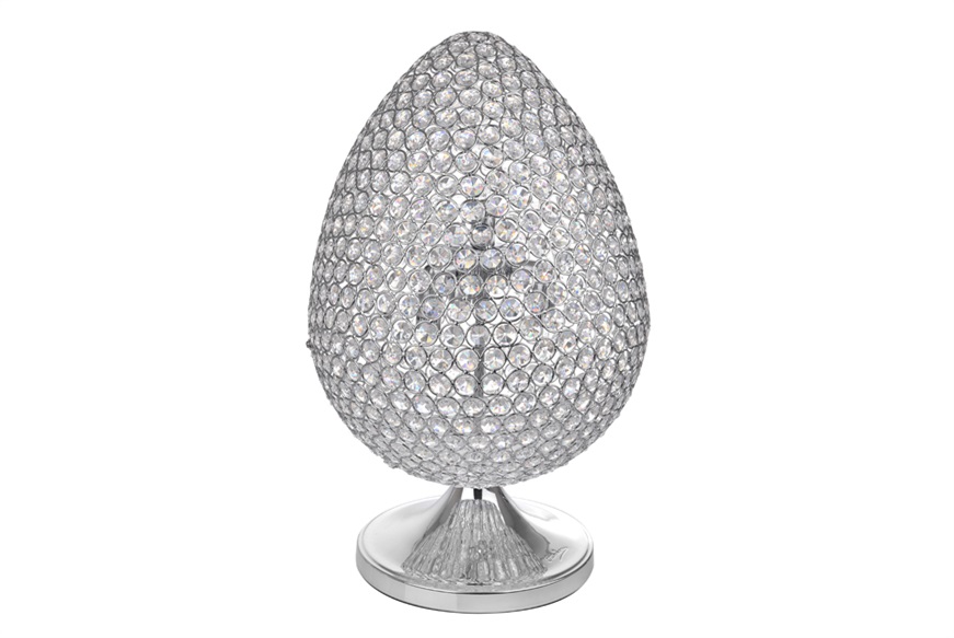 Lamp L'uovo di diamante crystal Ottaviani