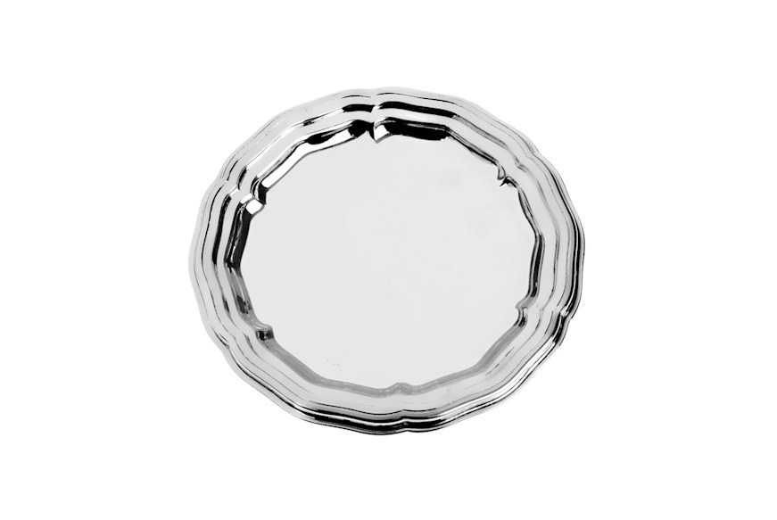 Coaster silver plated in 700 style Selezione Zanolli