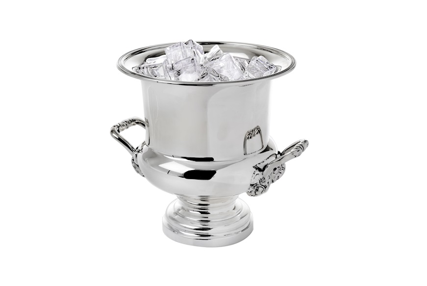 Ice bucket silver round Selezione Zanolli