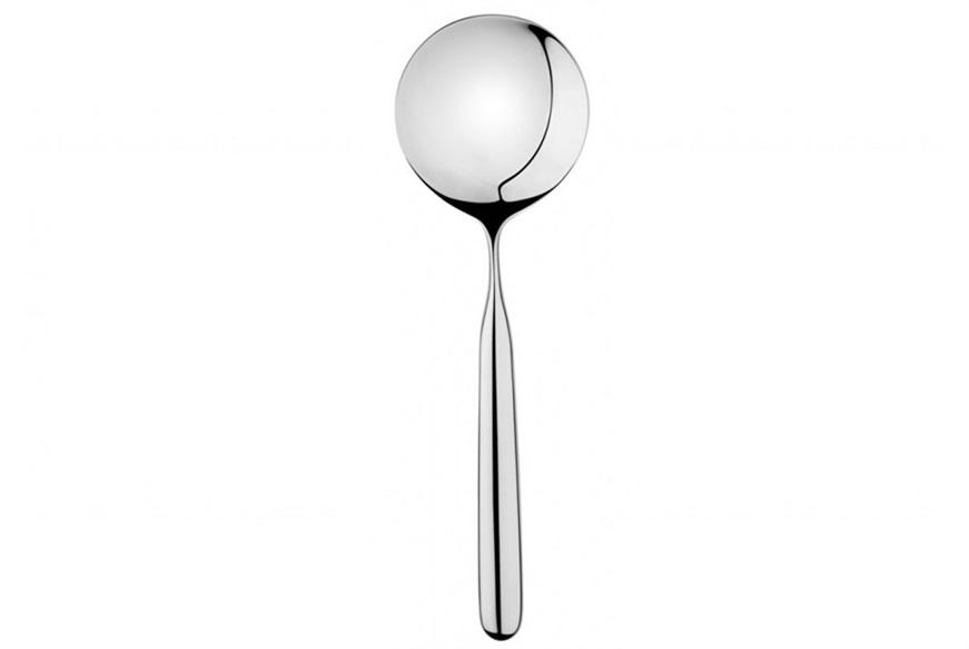 Risotto serving spoon Collo Alto steel Alessi