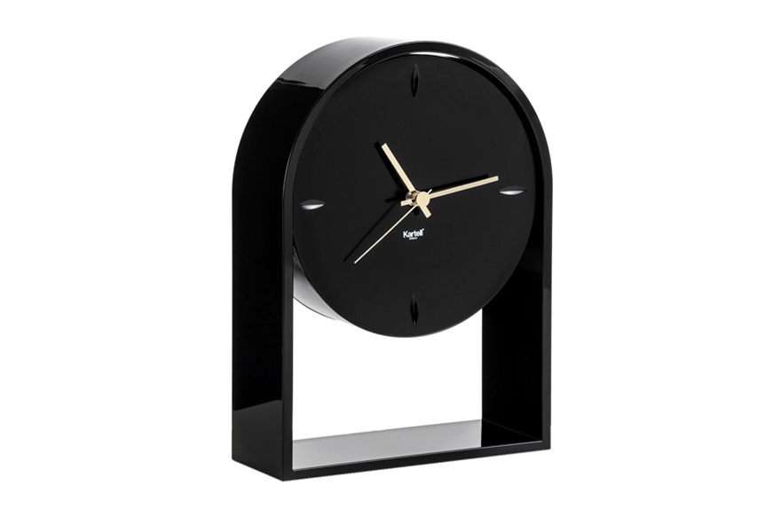 Clock Air du Temps black Kartell