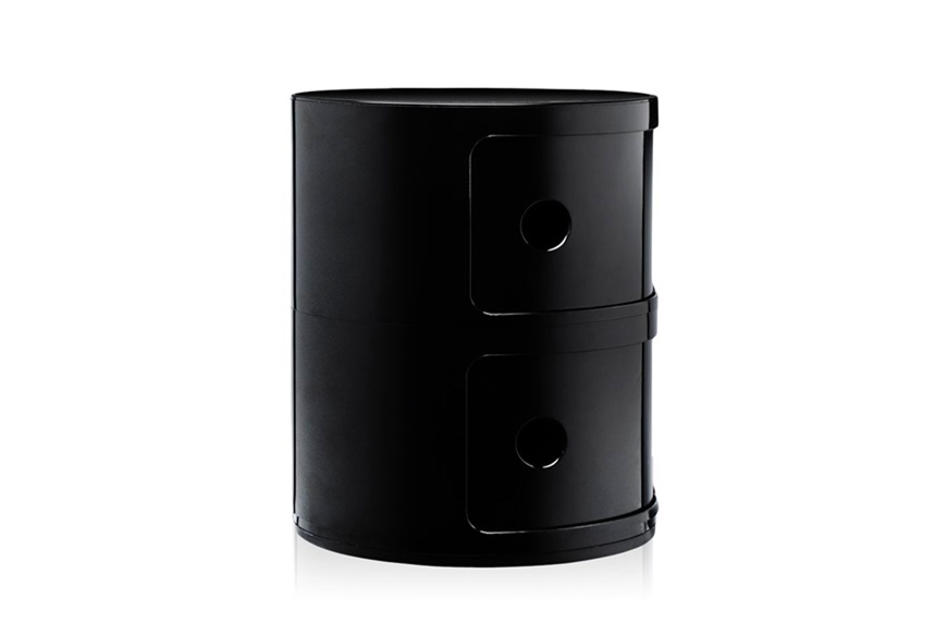 Drawer Componibile two elements black Kartell