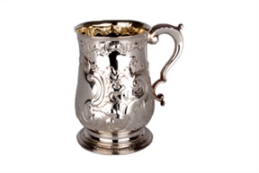 Mug argento Londra (GB) 1771-1772