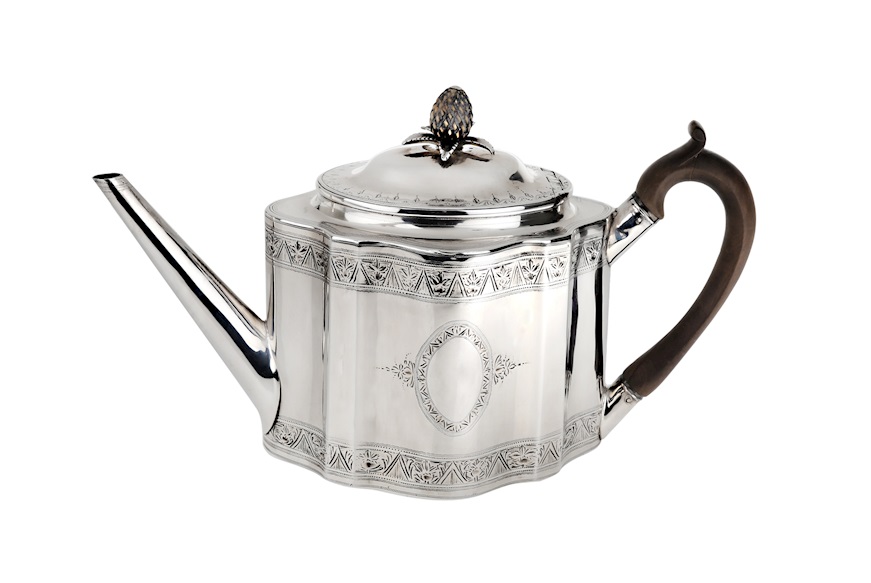 Teapot silver London (GB) 1793-1794 Selezione Zanolli