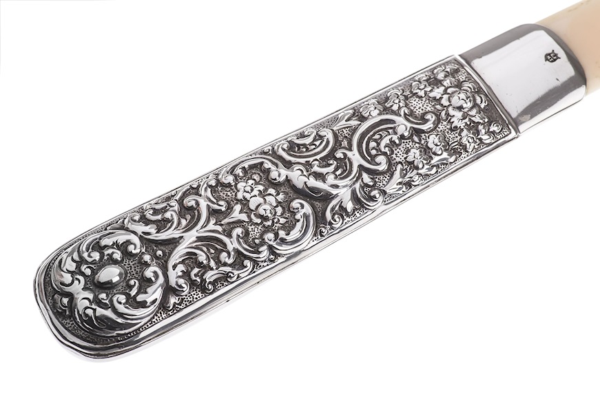 Paper knife silver London (GB) 1889-1890 Selezione Zanolli