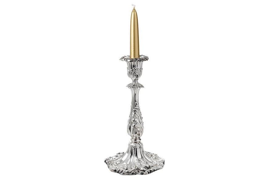 Coppia di candelieri argento Sheffield (GB) 1838-1839 Selezione Zanolli