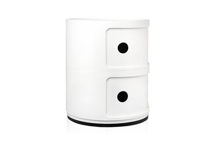 Drawer Componibile two elements white Kartell