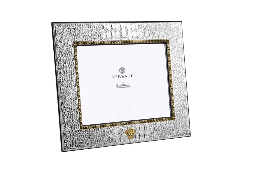 Portafoto Frames argento bilaminato argento Versace