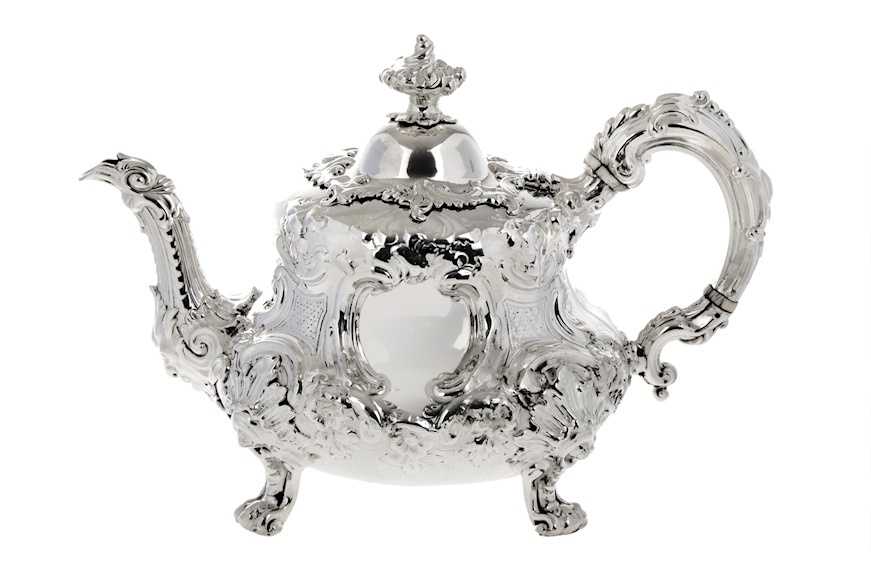 Teapot silver Great Britain 1847-1848 Selezione Zanolli
