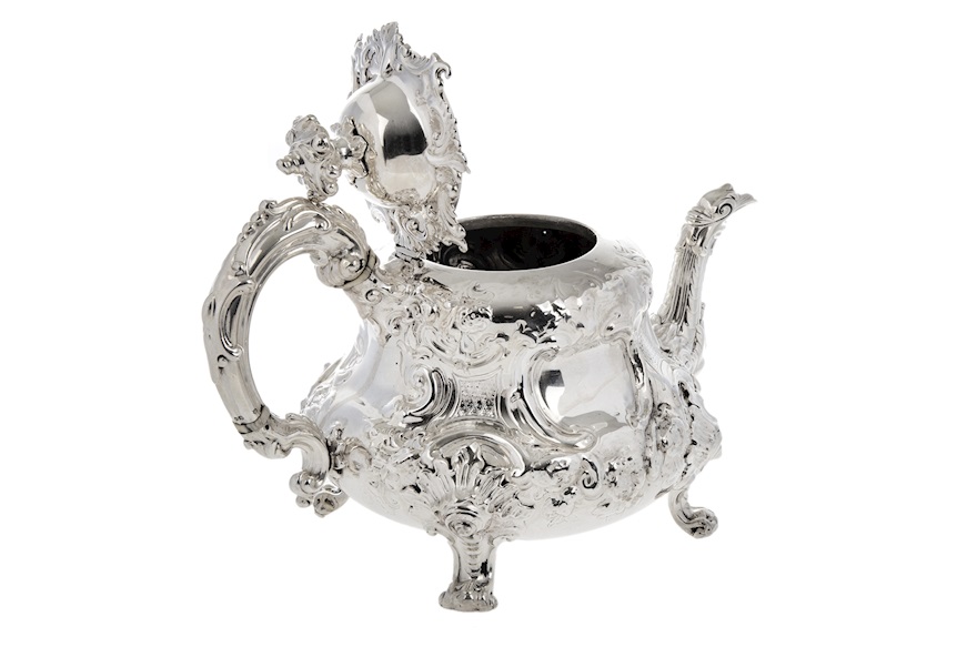 Teapot silver Great Britain 1847-1848 Selezione Zanolli