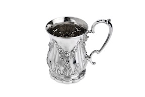 Mug argento Sheffield (GB) 1857-1858