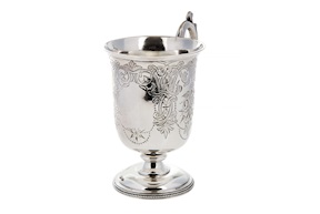 Mug argento Birmingham (GB) 1867-1868
