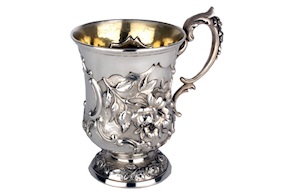 Mug argento Londra (GB) 1874-1875