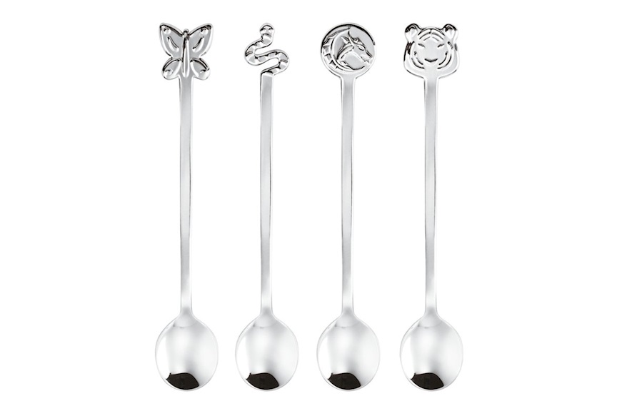 Party spoon set Party Fashion steel 4 pieces Sambonet