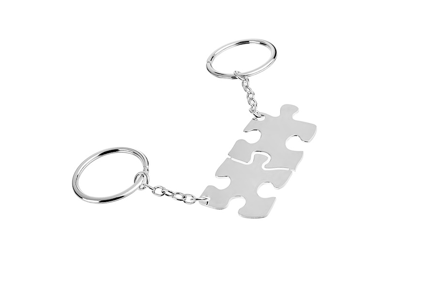 Divisible keychain Puzzle silver Selezione Zanolli