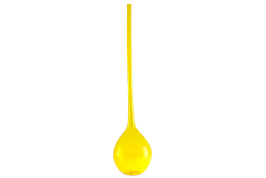 Vase Bolle Murano glass yellow Nasonmoretti