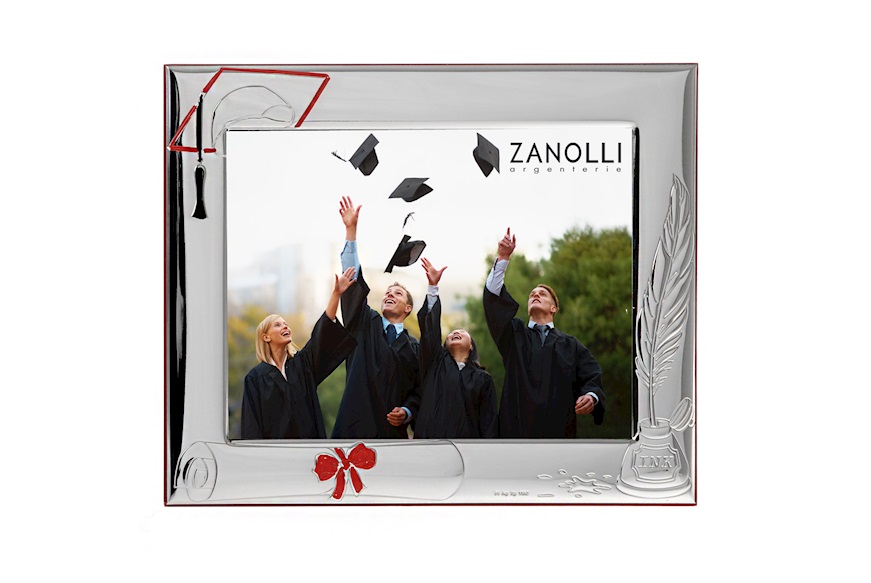 Picture frame of Graduation bilaminated Silver Selezione Zanolli