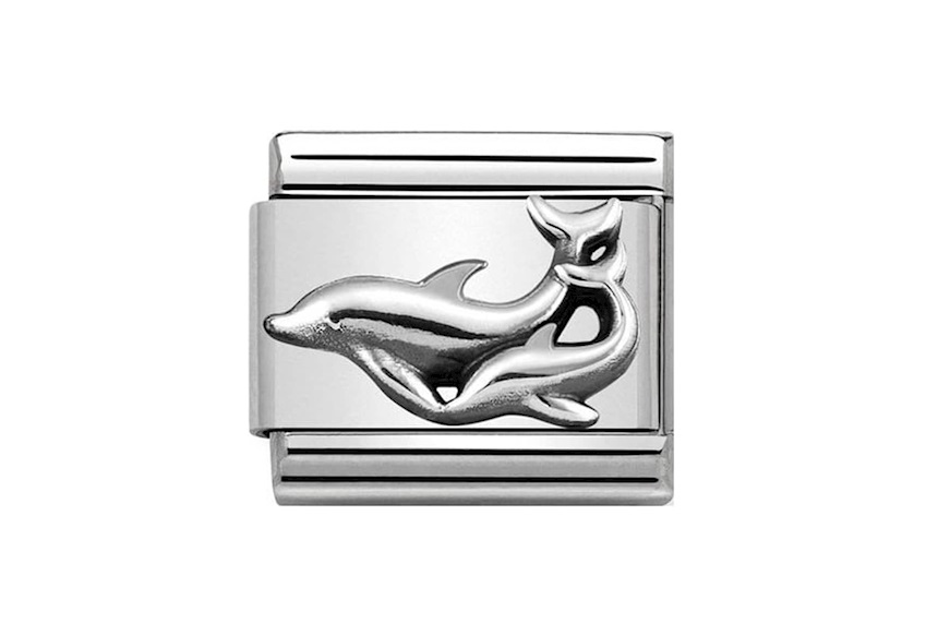 Delfini Composable acciaio e argento Nomination