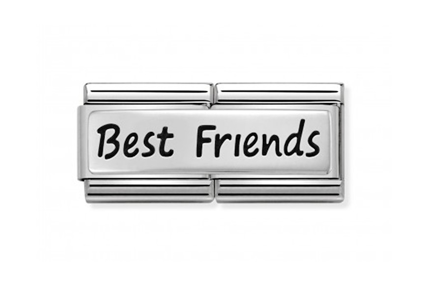 Best Friends Composable acciaio e argento Nomination