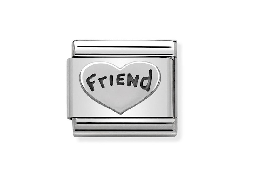 Bracelet Composable steel sister's friendship Nomination
