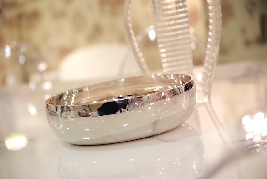 Ciotola ovale argento in stile Cardinale Selezione Zanolli